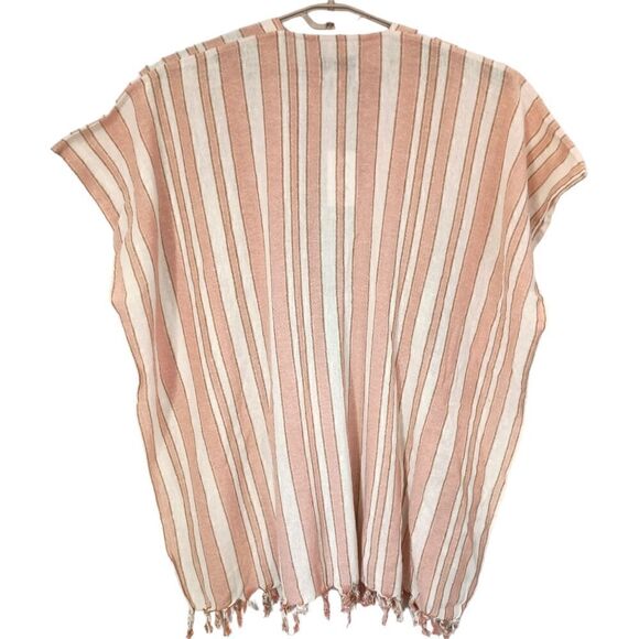 Rays for Days Cover Up NEW OS Cotton Beach Summer Vacation Cruise Wear Fringe. - Picture 5 of 16